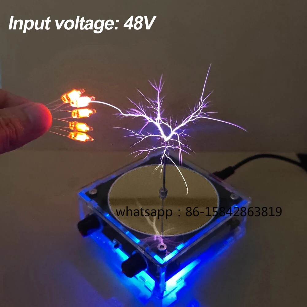 Office Furniture Plus - Bluetooth Muziek Tesla Coil PLUS, Kunstmatige