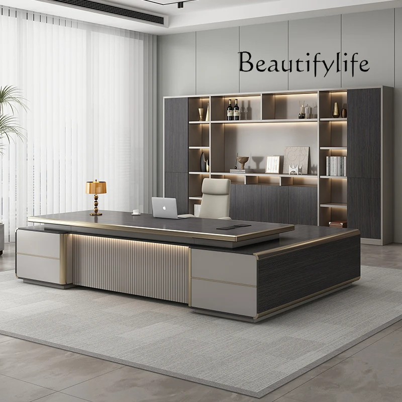 Office Furniture Jb - JB Luxe Modern Computerbureau L-vormige kast