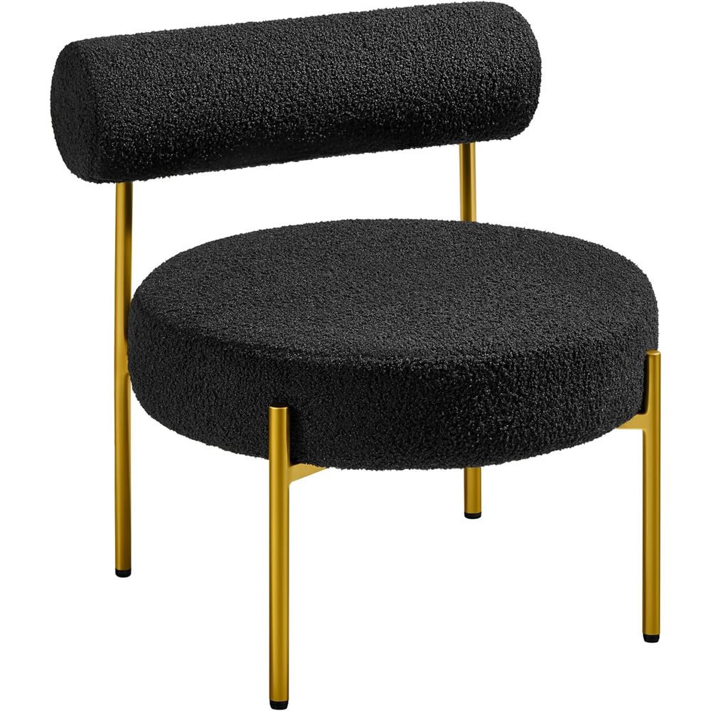 Office Furniture For Home - Elegante kaptafelstoel met gouden poten voor