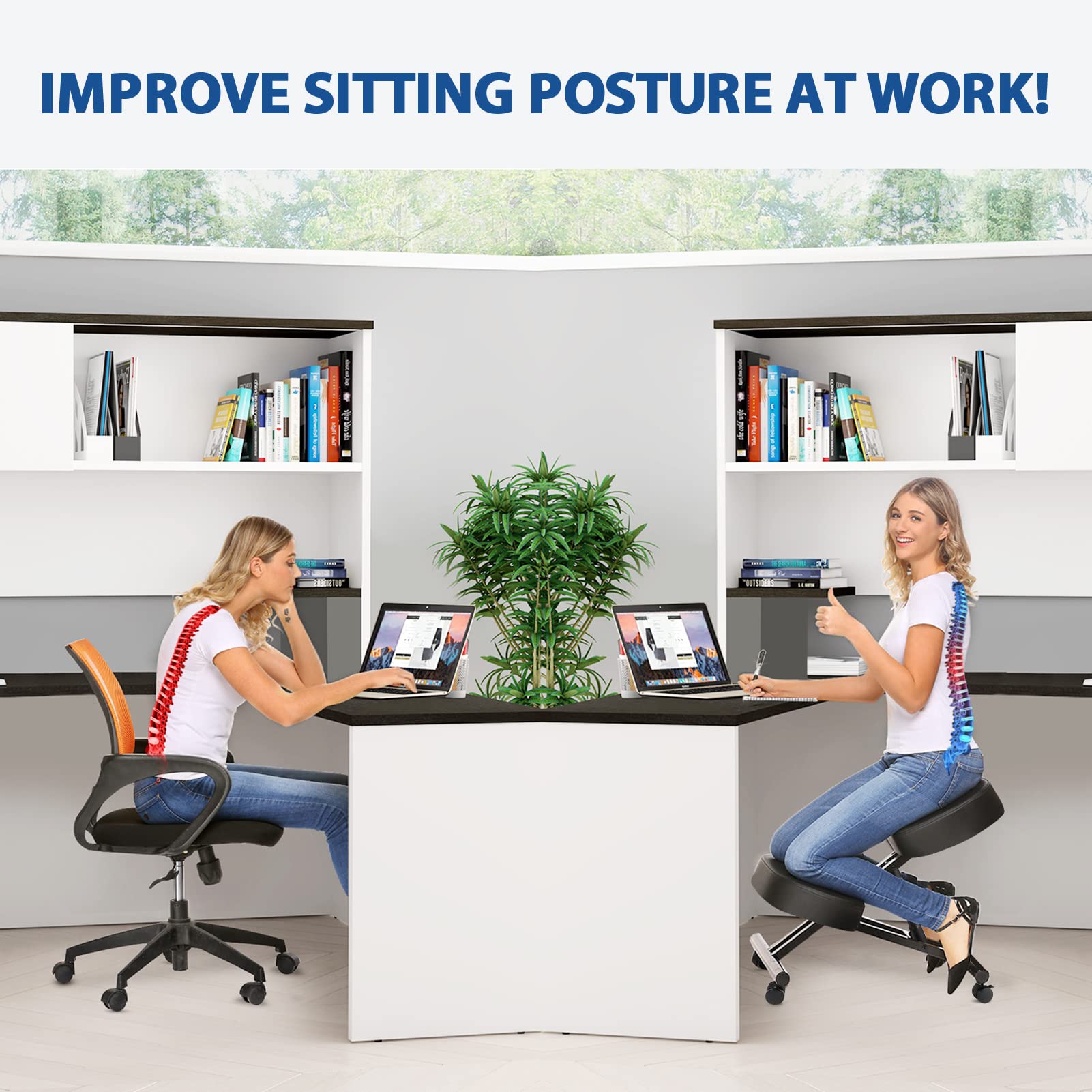 Ergonomische knielstoel voor k - Office Furniture For Home recensie en prijs