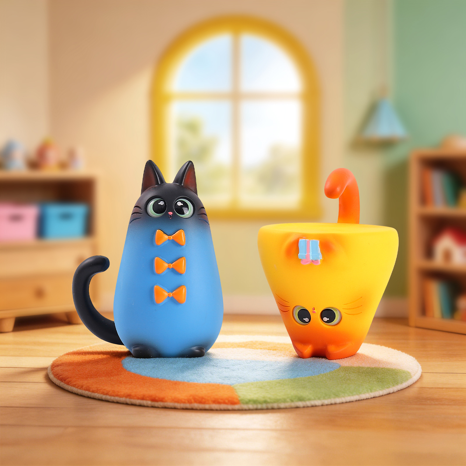 Blind Box Kat Beeldje Hars Cre - Office Furniture Layout recensie en prijs