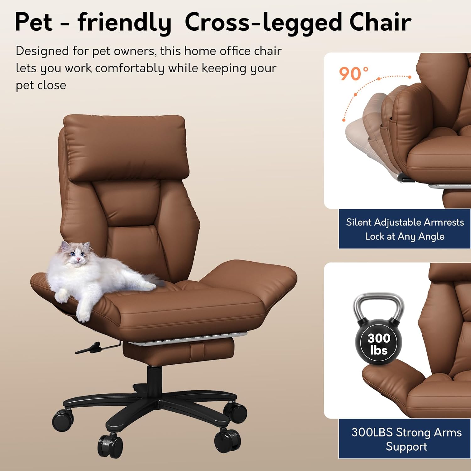 Kruislings zittende bureaustoe - Office Furniture Plus recensie en prijs