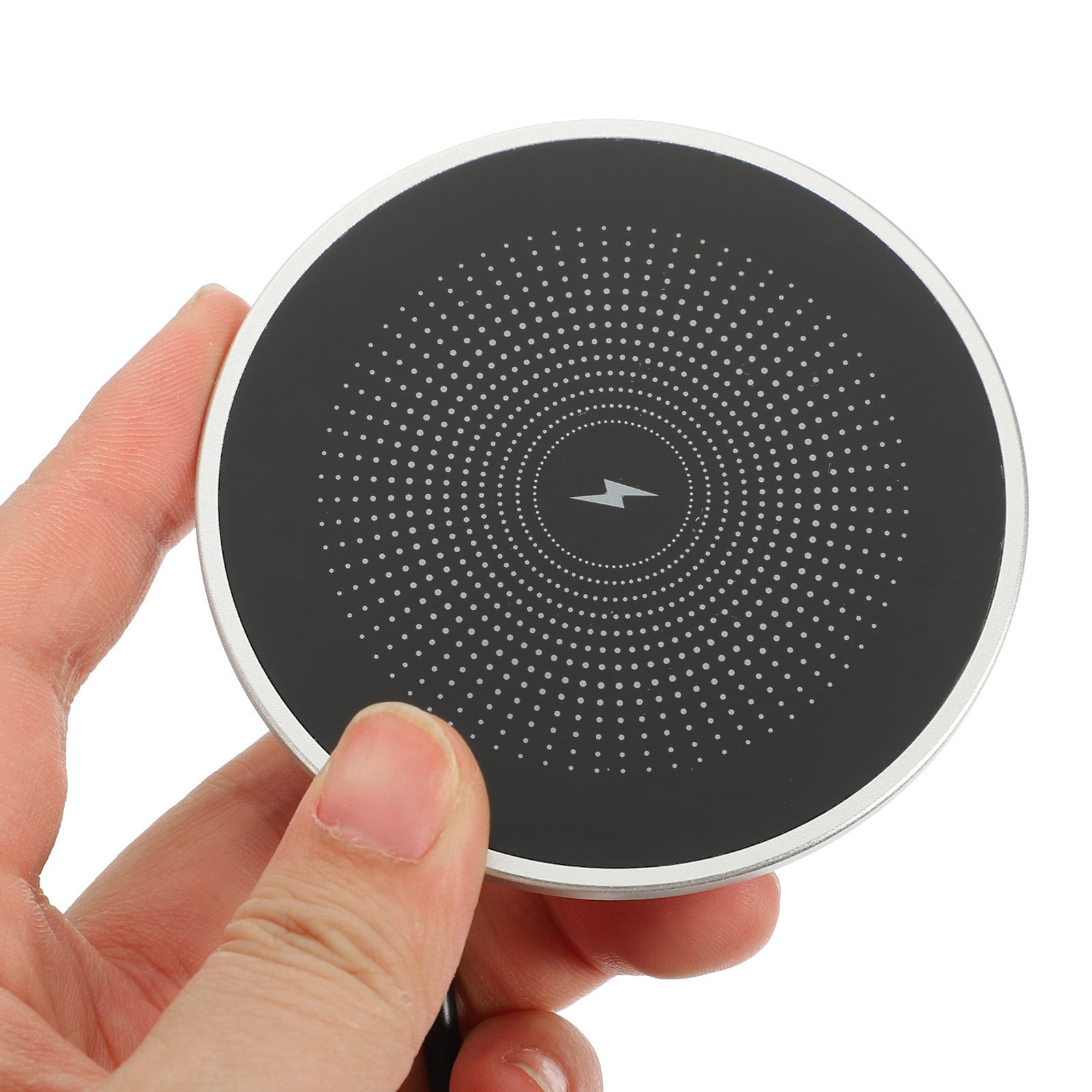 Draadloos oplaadpad, zwart, vo - Office Furniture Plus recensie en prijs