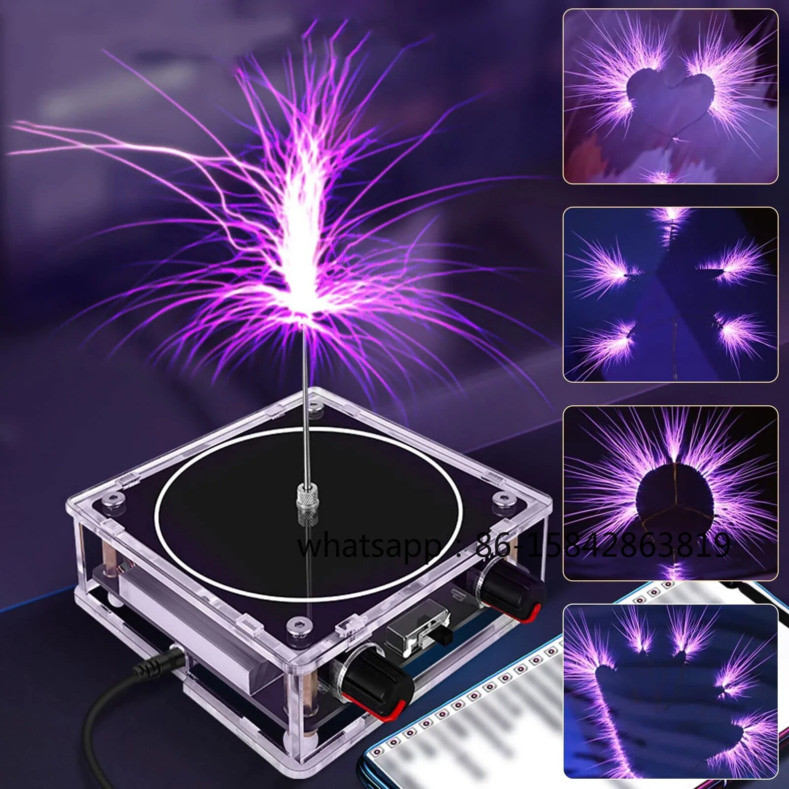 Bluetooth Muziek Tesla Coil PL - Office Furniture Plus recensie en prijs