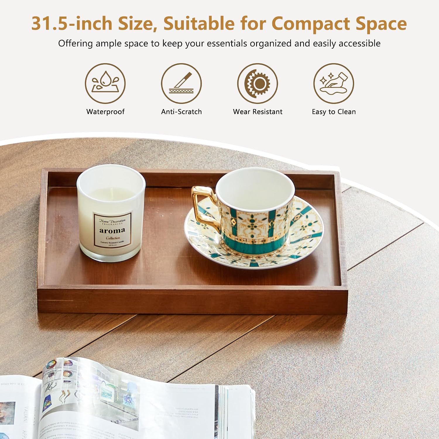 33 inch ronde salontafel met o - Office Furniture Layout recensie en prijs