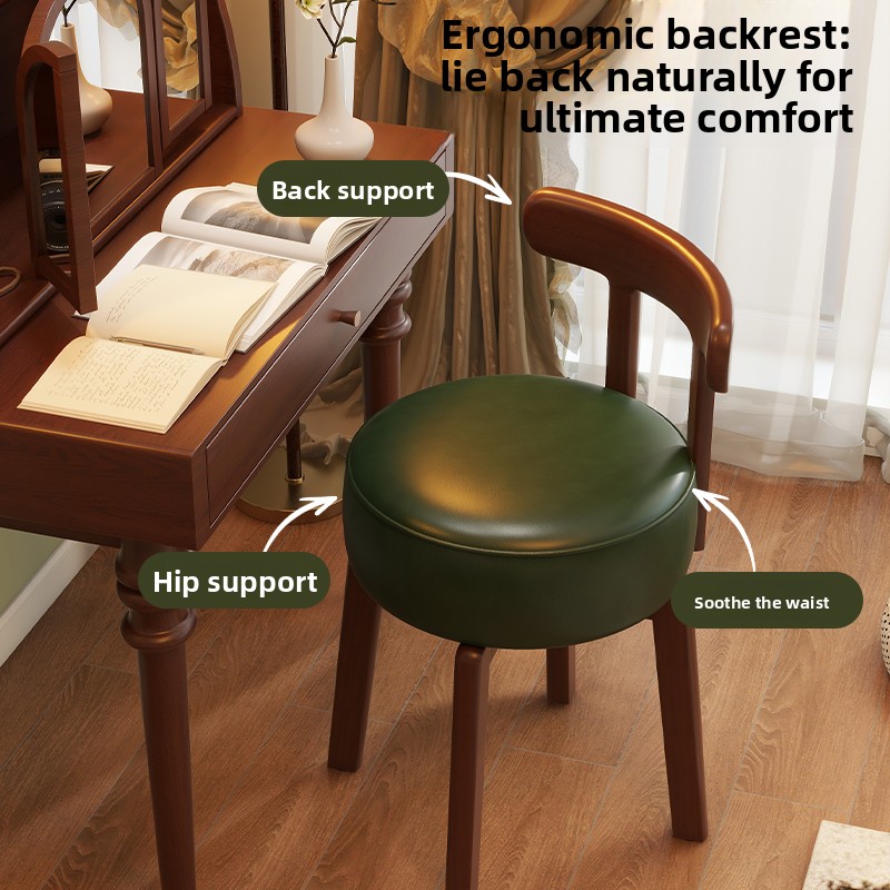 Draaibare kapstoel van massief - Office Furniture For Home recensie en prijs