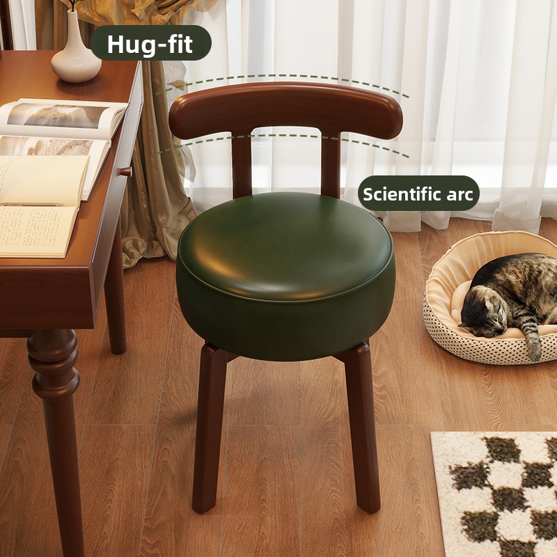 Draaibare kapstoel van massief - Office Furniture For Home recensie en prijs